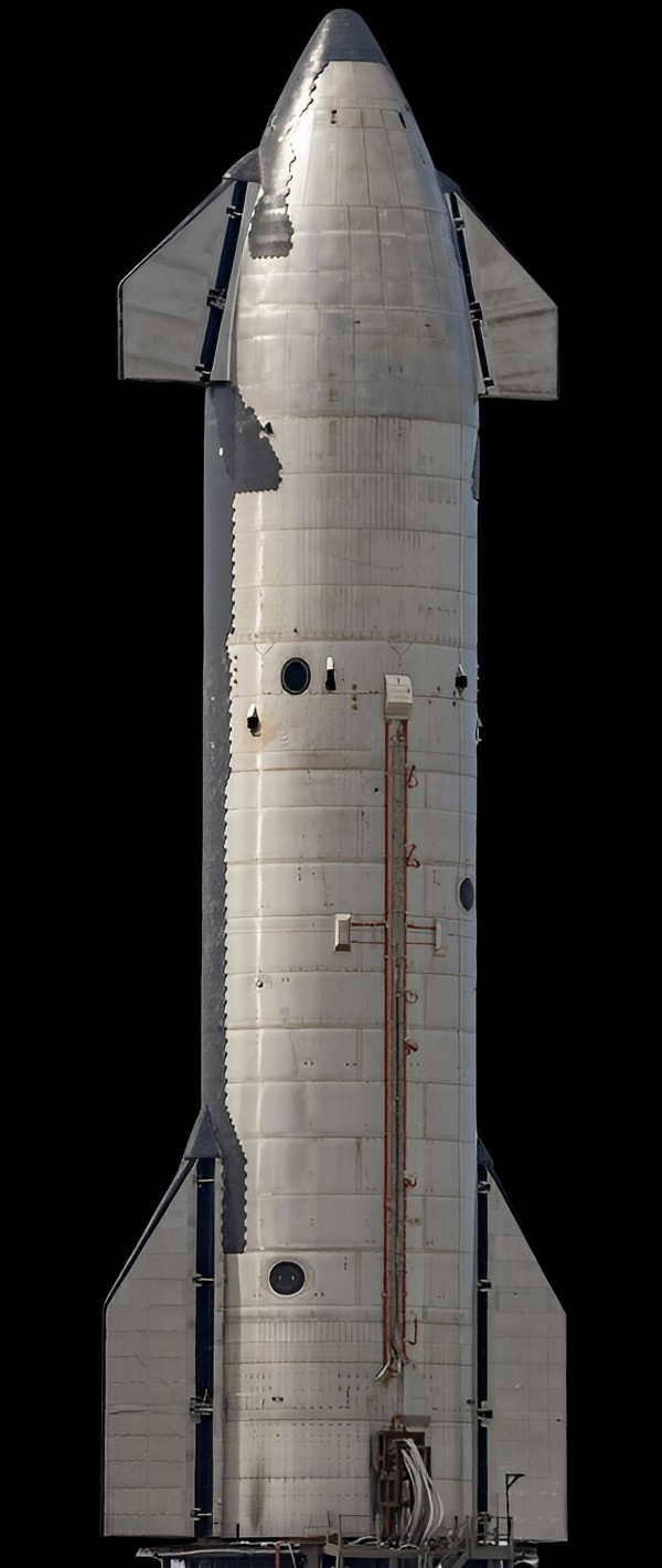 Ракета-носій з обшивкою із нержавіючої сталі